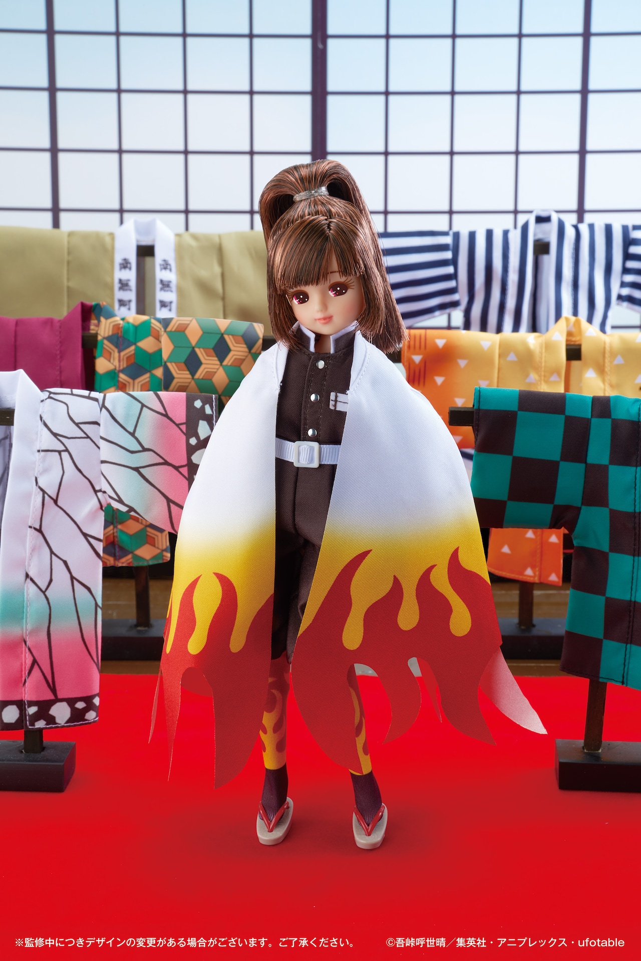 リカちゃんが鬼殺隊の隊士に「鬼滅の刃×リカちゃん DX羽織セット」発売