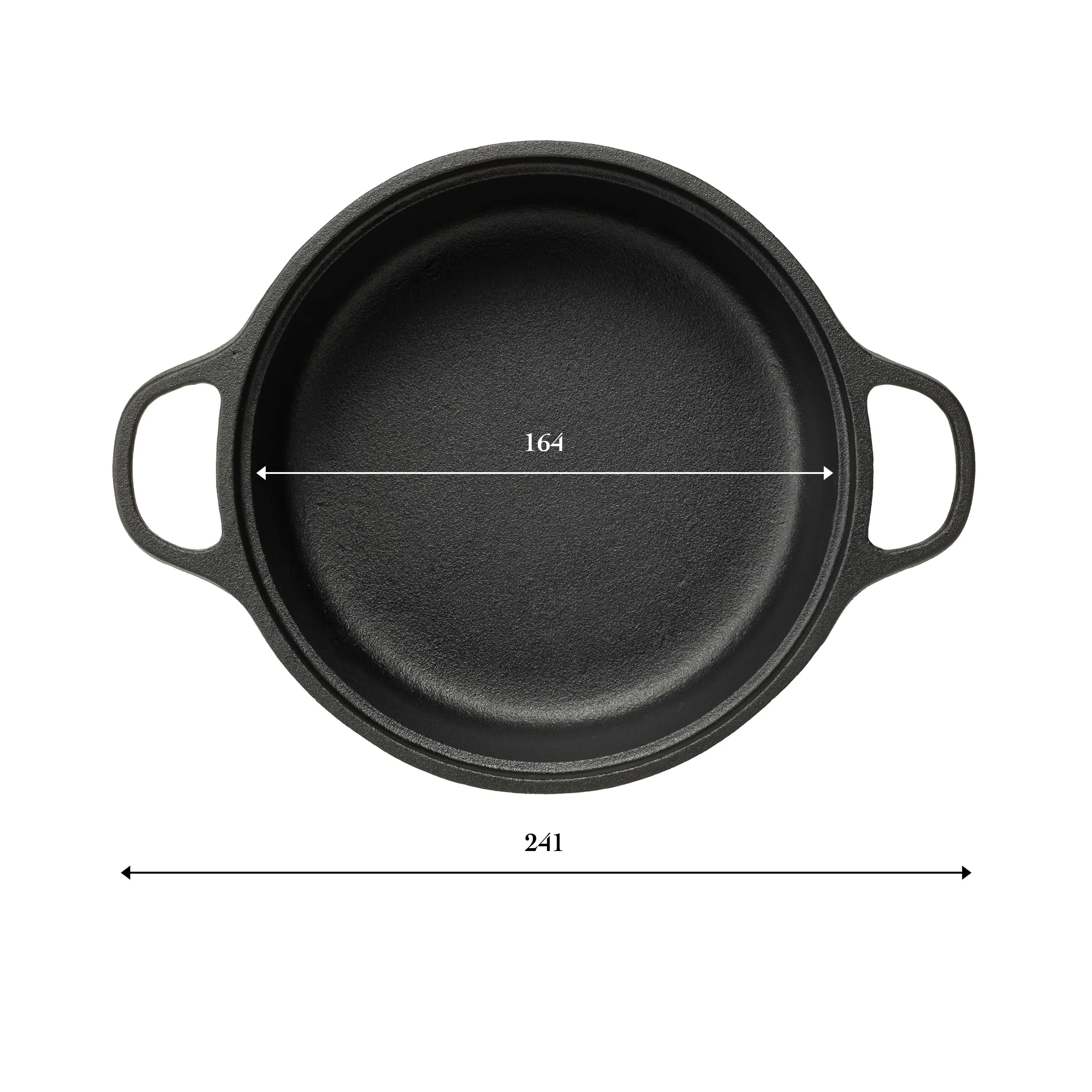 すき焼ぎょうざ兼用鍋 16cm | 南部鉄器の老舗 及源鋳造 OIGEN 公式