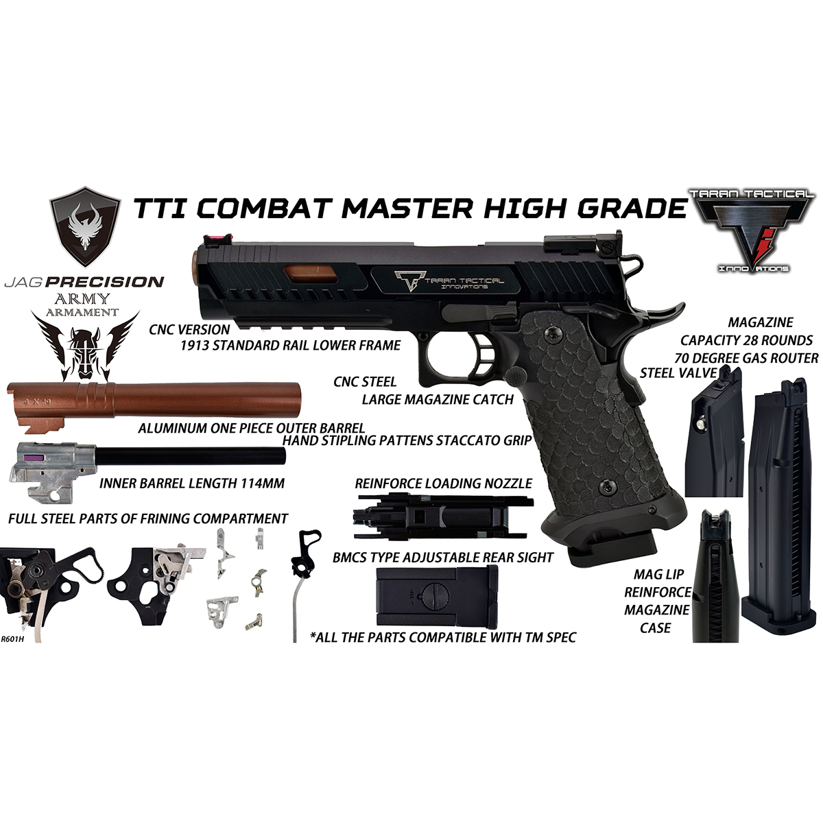 DETONTICS 4.5 COMBAT MASTER ガスブローバック Amazon | 東京マルイ