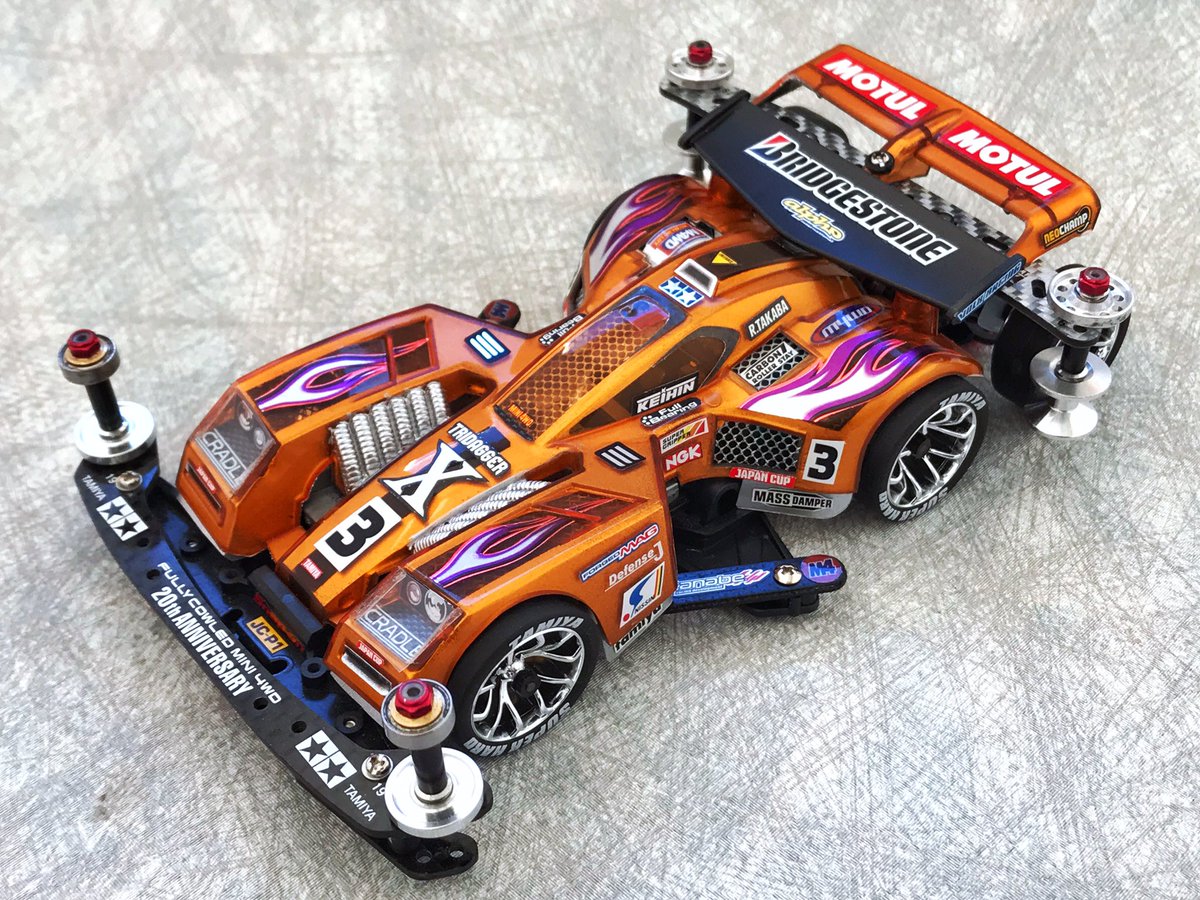 コンデレ】ニイダさんの『トライダガーX☆W6・RR』。シックス