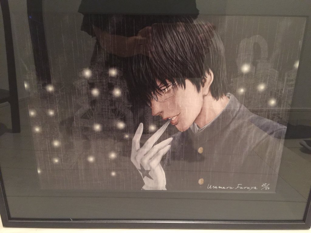 古屋兎丸先生@usamarus2001 の #横顔展Profile で購入した、ゼラ様を