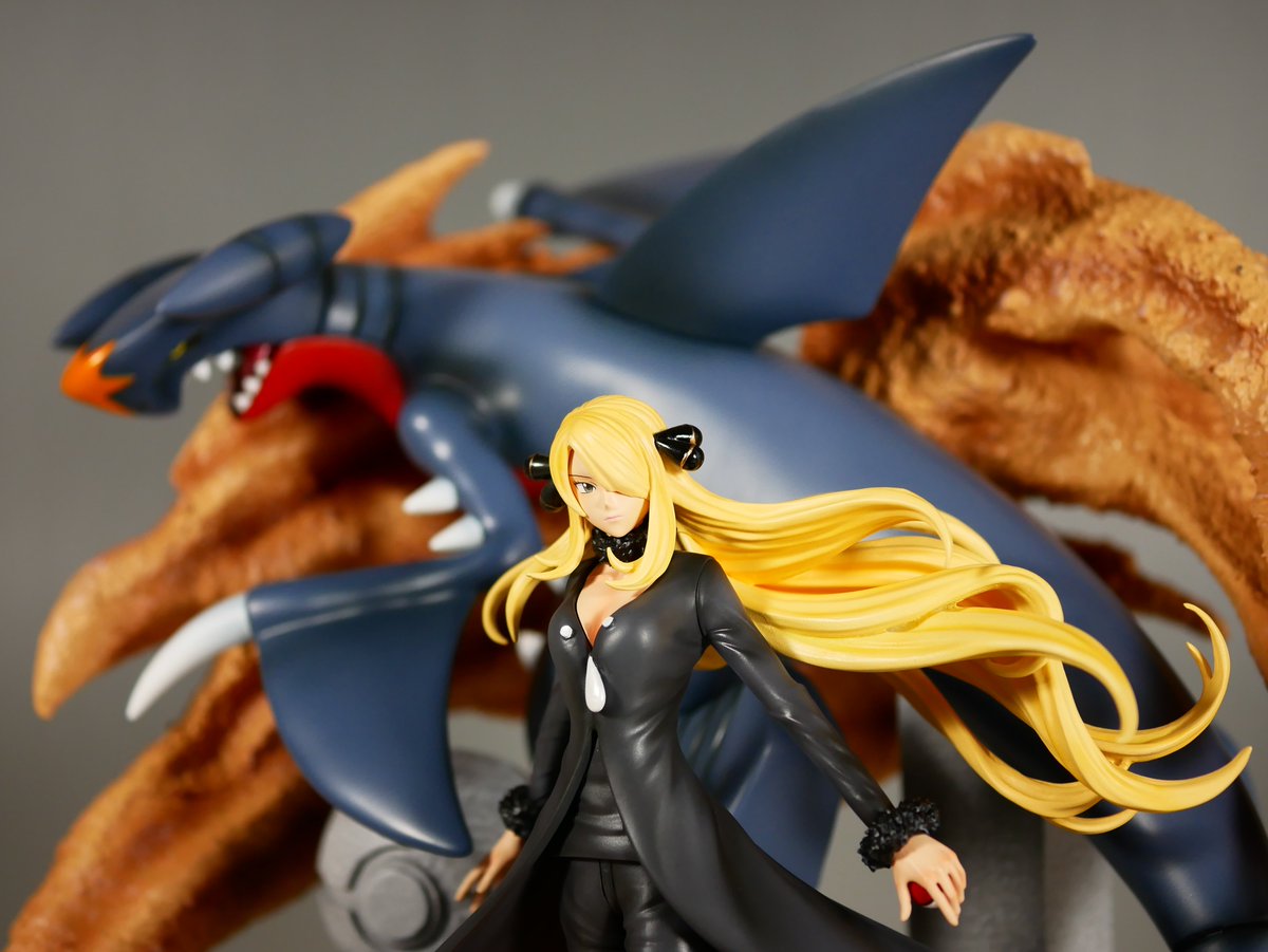 レビュー】 Erzhoumu Studio Cynthia Garchomp Pokemon H32cm シロナ