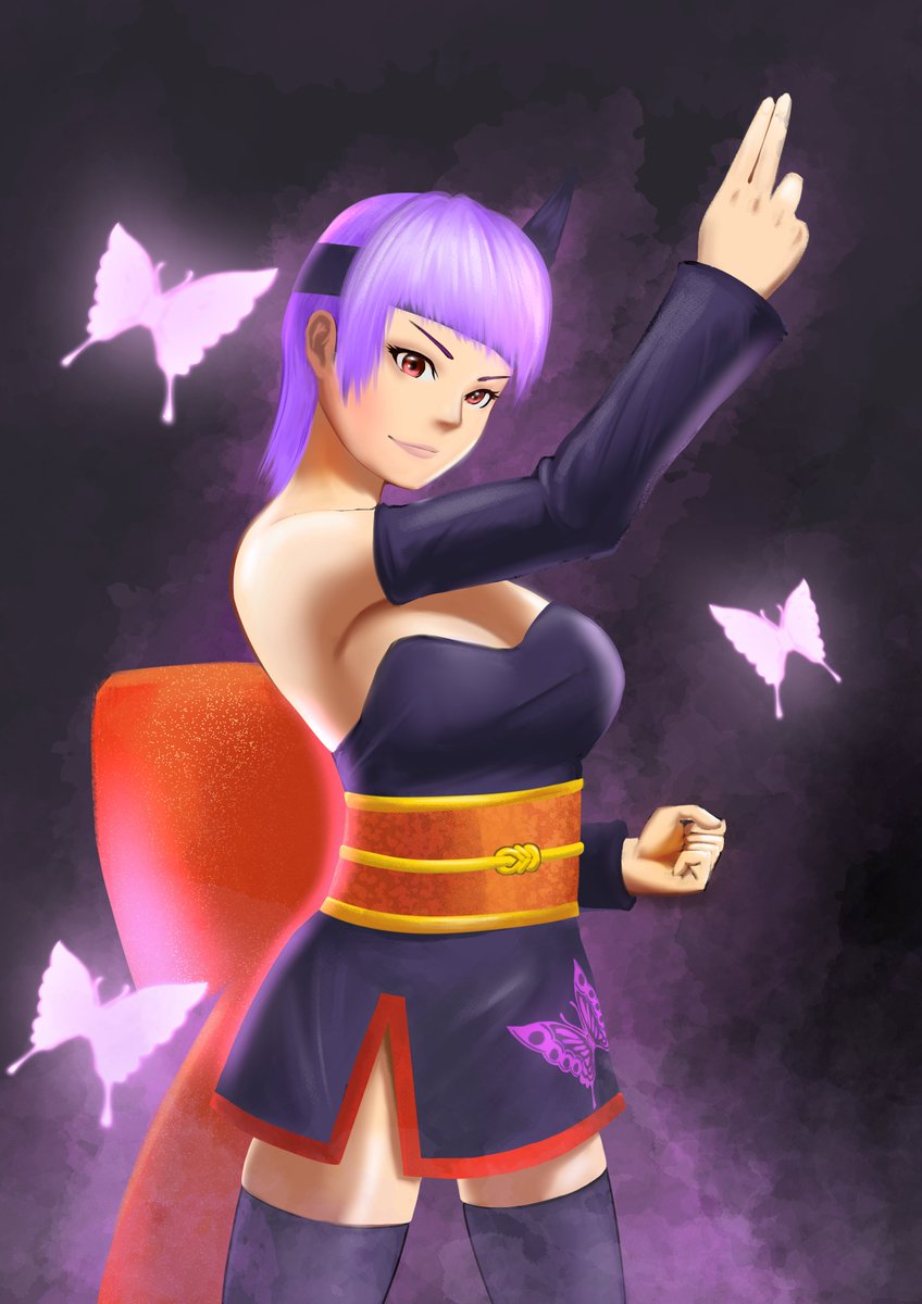Day 20: Ayane from Dead or Alive series. Favourite character