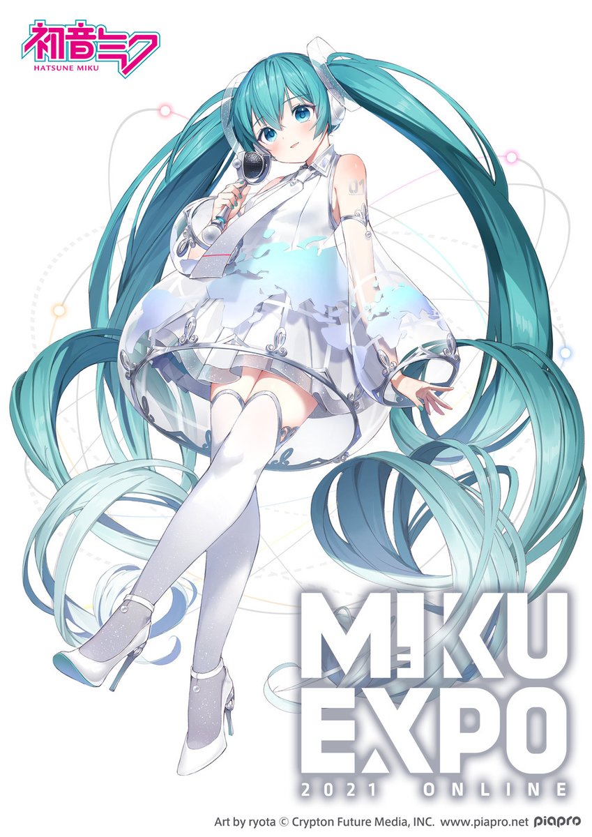 メインビジュアル公開☆】 「HATSUNE MIKU EXPO 2021 Online」のメイン