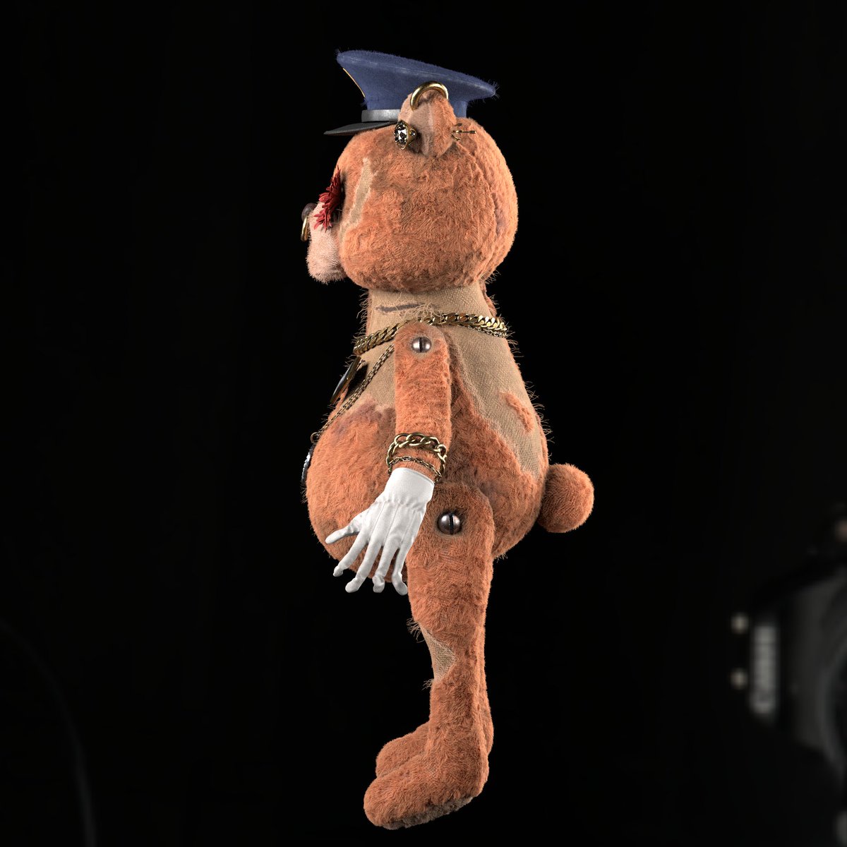 King Gnu - 硝子窓 にて、キャンディ（クマさん）のモデル担当させて