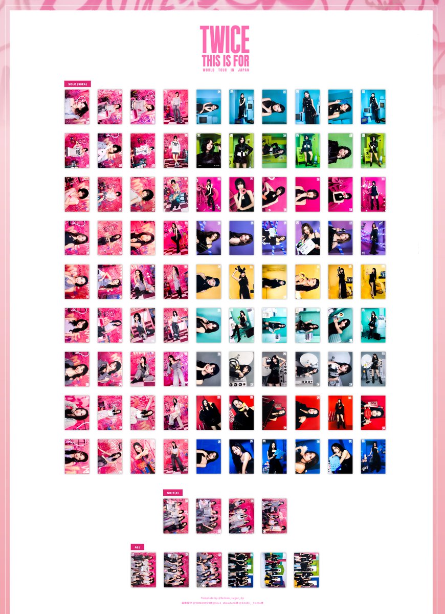 TWICE ＜THIS IS FOR＞ WORLD TOUR IN JAPAN Postcard🩵 その他トレカ