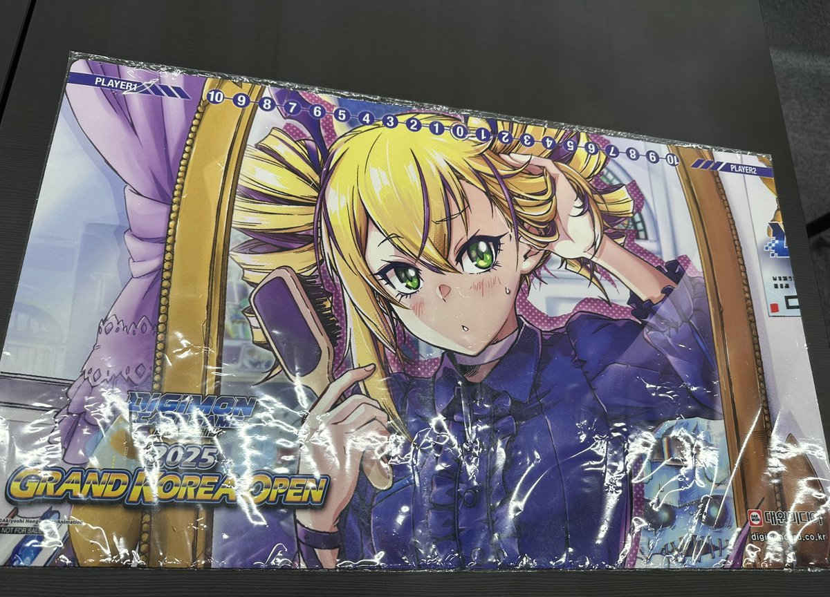 なんと！！！ 韓国限定のヴァイオレット・インブーツのプレイマットが