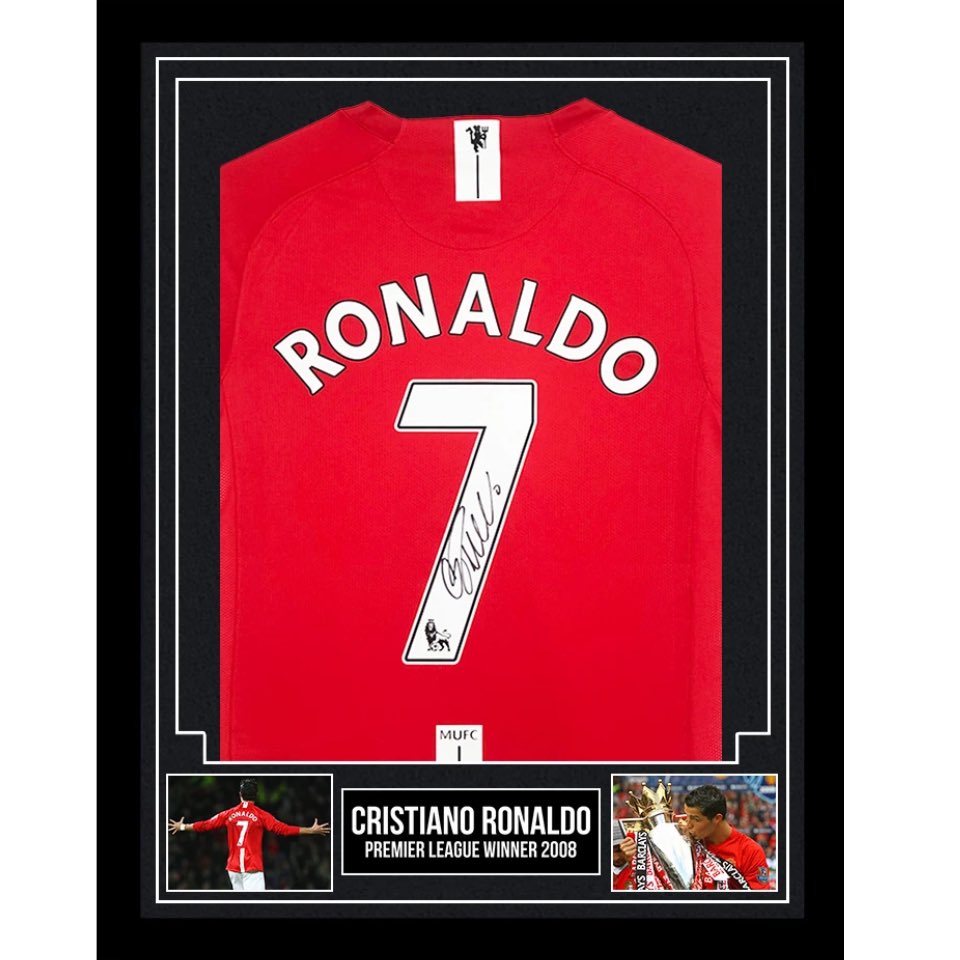 新商品〉 =残り1点= クリスティアーノ・ロナウド【直筆サイン入り