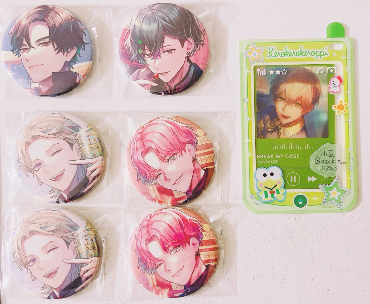 交換☻ ブレマイ ブレイクマイケース 1st Anniversary 缶バッジ 【譲