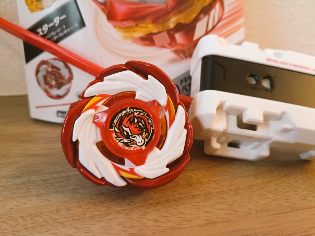 ペガサスブラストATr メタルコート：レッド #ベイブレードバー