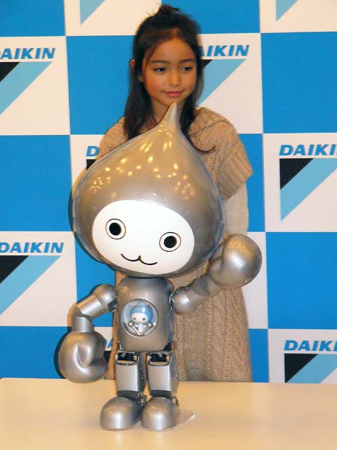 ダイキン、「ロボぴちょんくん」発表
