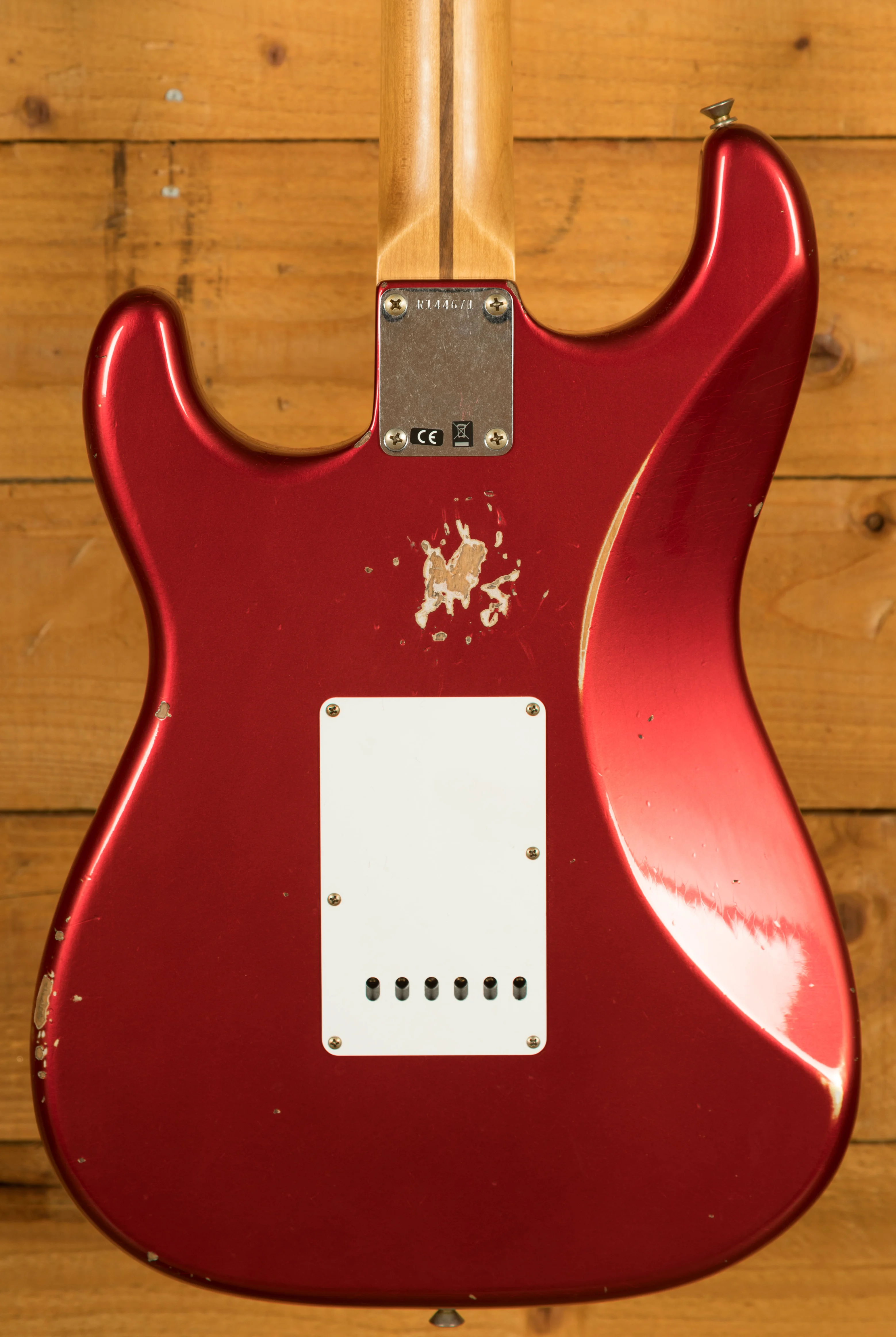 Fender Custom Shop 57 HSS Strat - Relic Candy Apple Red