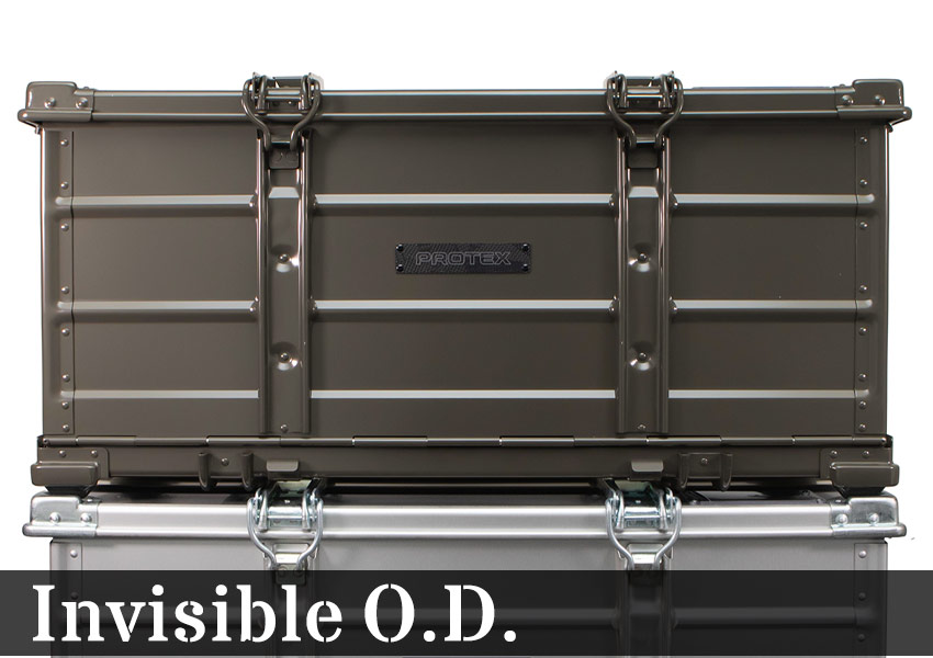 折りたたみ式アルミコンテナAFC-106 Invisible O.D. 【国産コンテナ