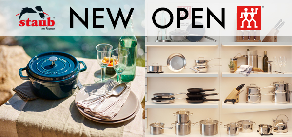 世界初の「ストウブ」100％ショップが「ジ アウトレット広島」に4月27