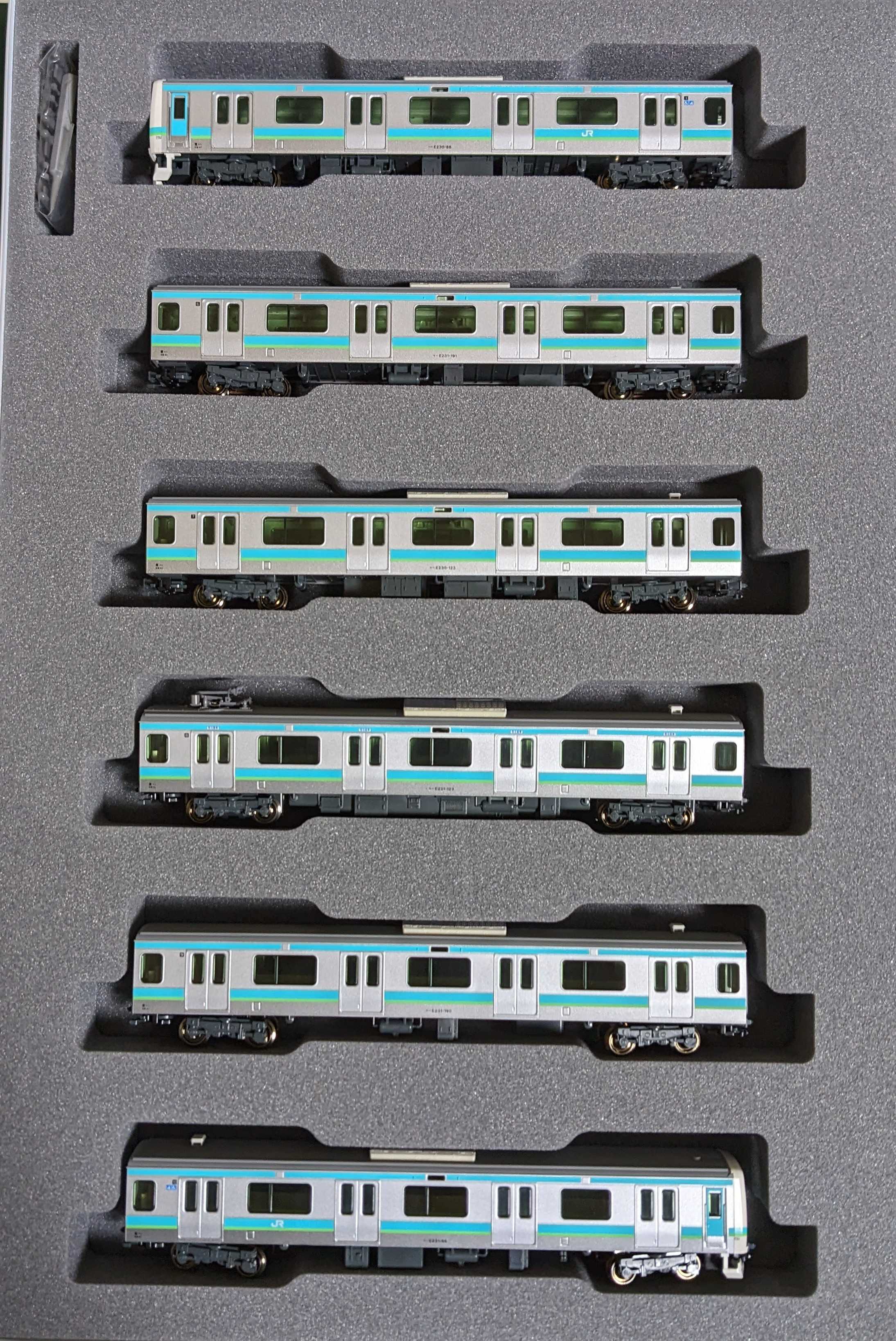 🔴入線 kato 10-1337 E231系 常磐線•上野東京ライン 6両基本セット