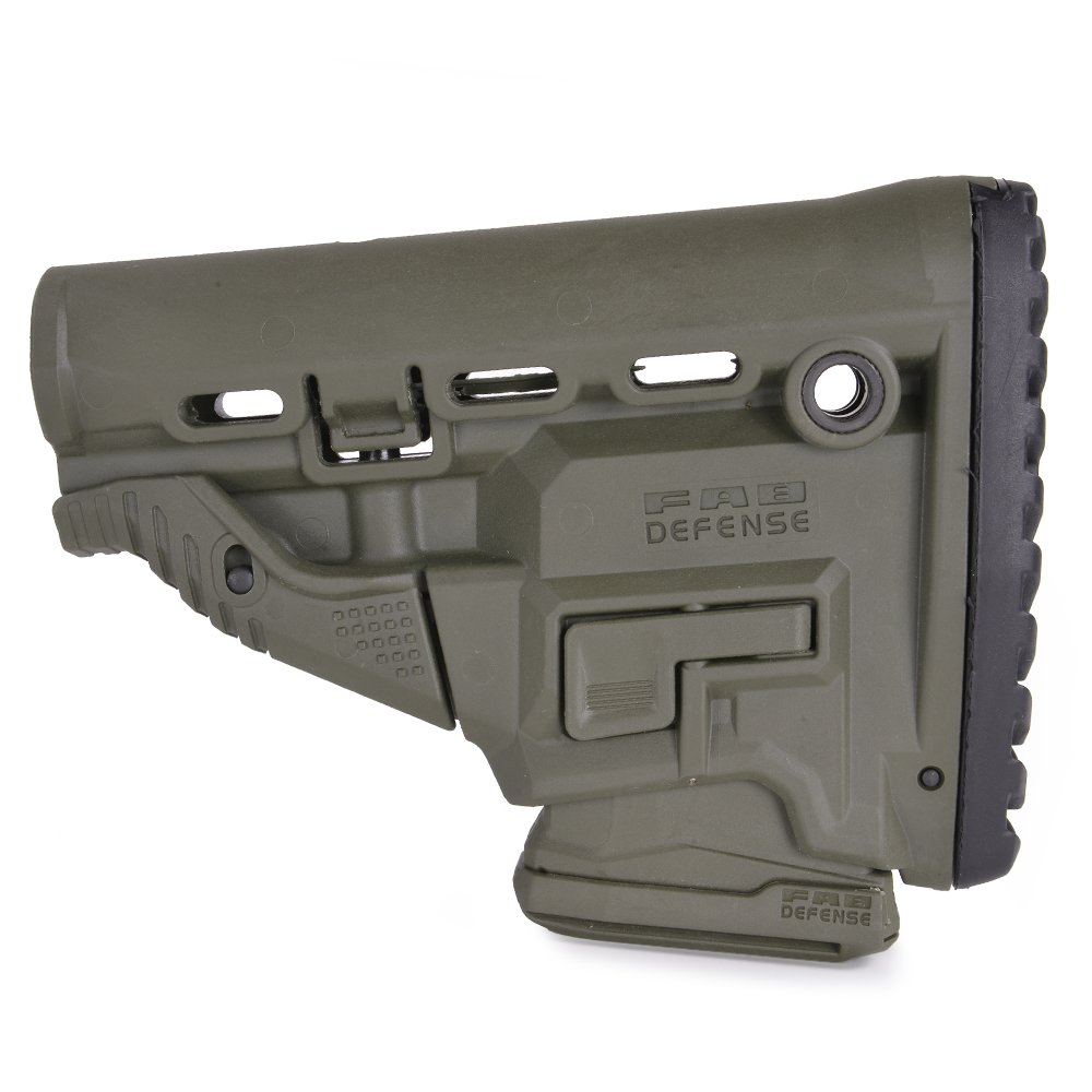 FAB Defense ストック GL-MAG マガジンキャリア搭載 M4/M16/AR15系