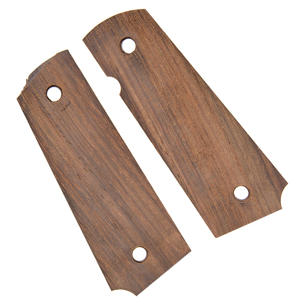 キャロムショット 木製グリップ 紫檀フルチェッカー M1911A1用