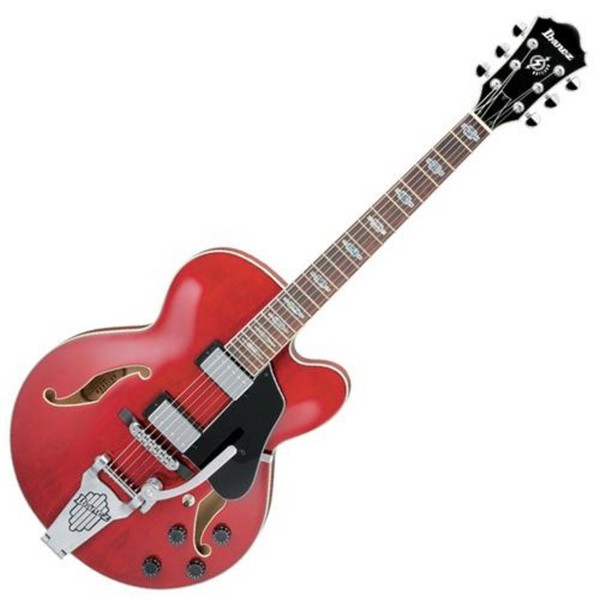 DISC Ibanez AFS75T Artcore Semi Acoustic Electric Guitar, Trans
