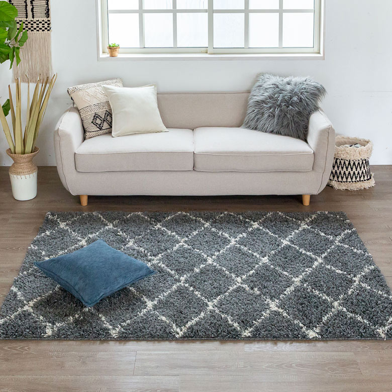 ラグ ラグマット 130×190cm エジプト製 ベニオワレン風 ベニワレン 風