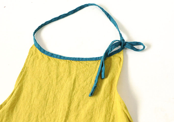 Lino e Lina] フルエプロン ミラ ミモザ | 森の8カテン rolca_shop