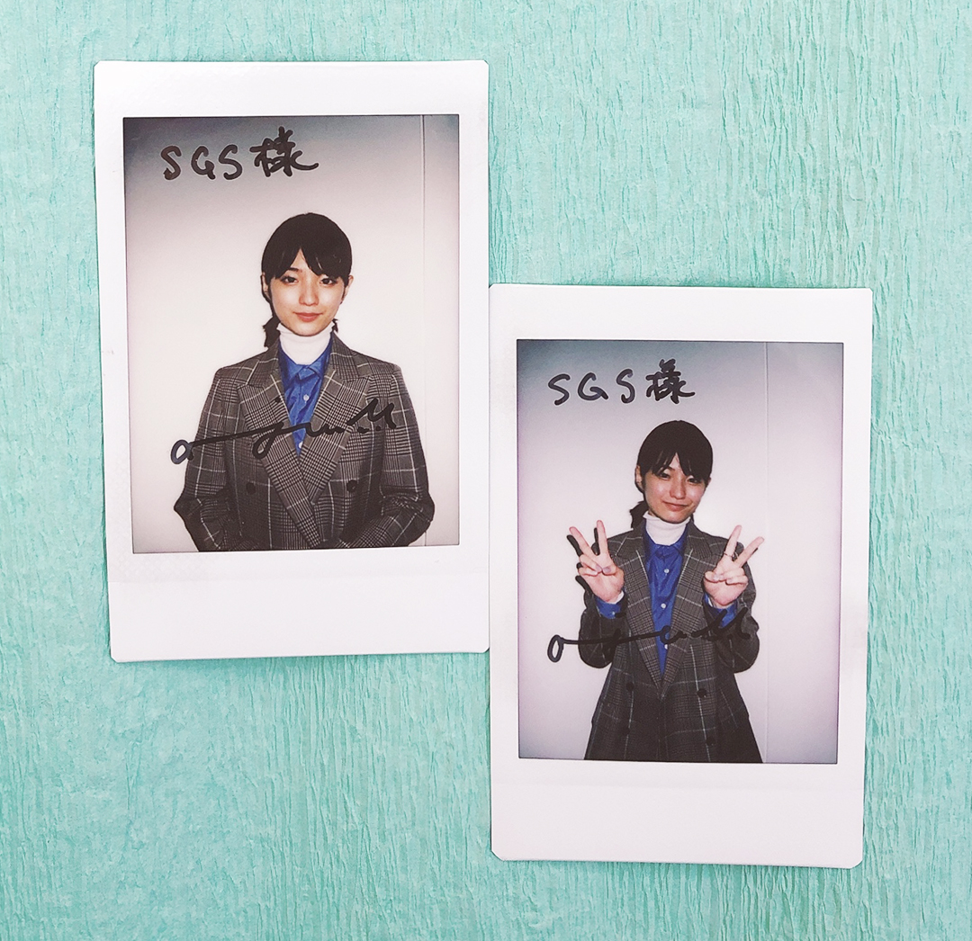 映画『神在月のこども』蒔田彩珠 インタビュー記念“直筆サイン入り