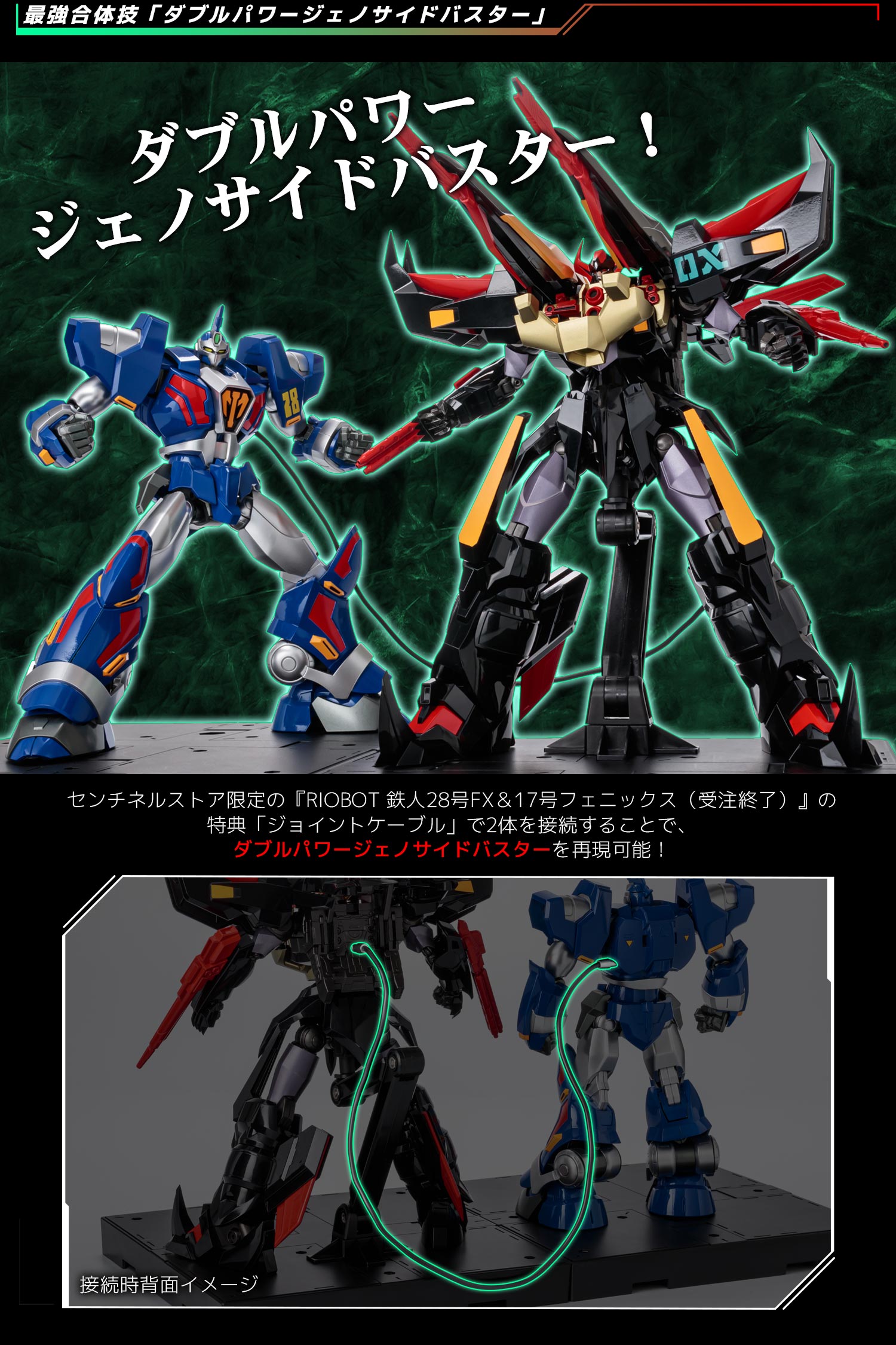 特設ページ】RIOBOT 鉄人28号FX ブラックオックス – 株式会社千値練 ー