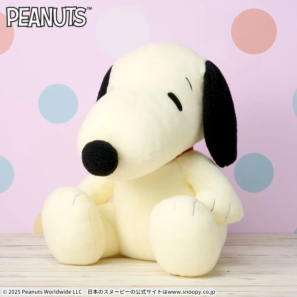 SNOOPY™ スーパーラージぬいぐるみ もこふわ｜プライズ・くじ・グッズ