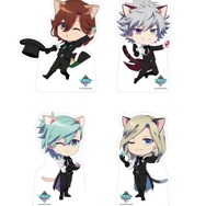 寿嶺二、黒崎蘭丸、美風藍、カミュが猫耳＆ステージ衣装でお出迎え