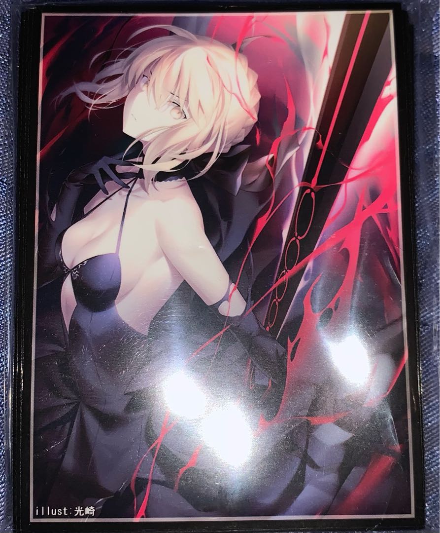 FGO カードスリーブ 光崎 セイバーオルタの通販 れいめい（501697562