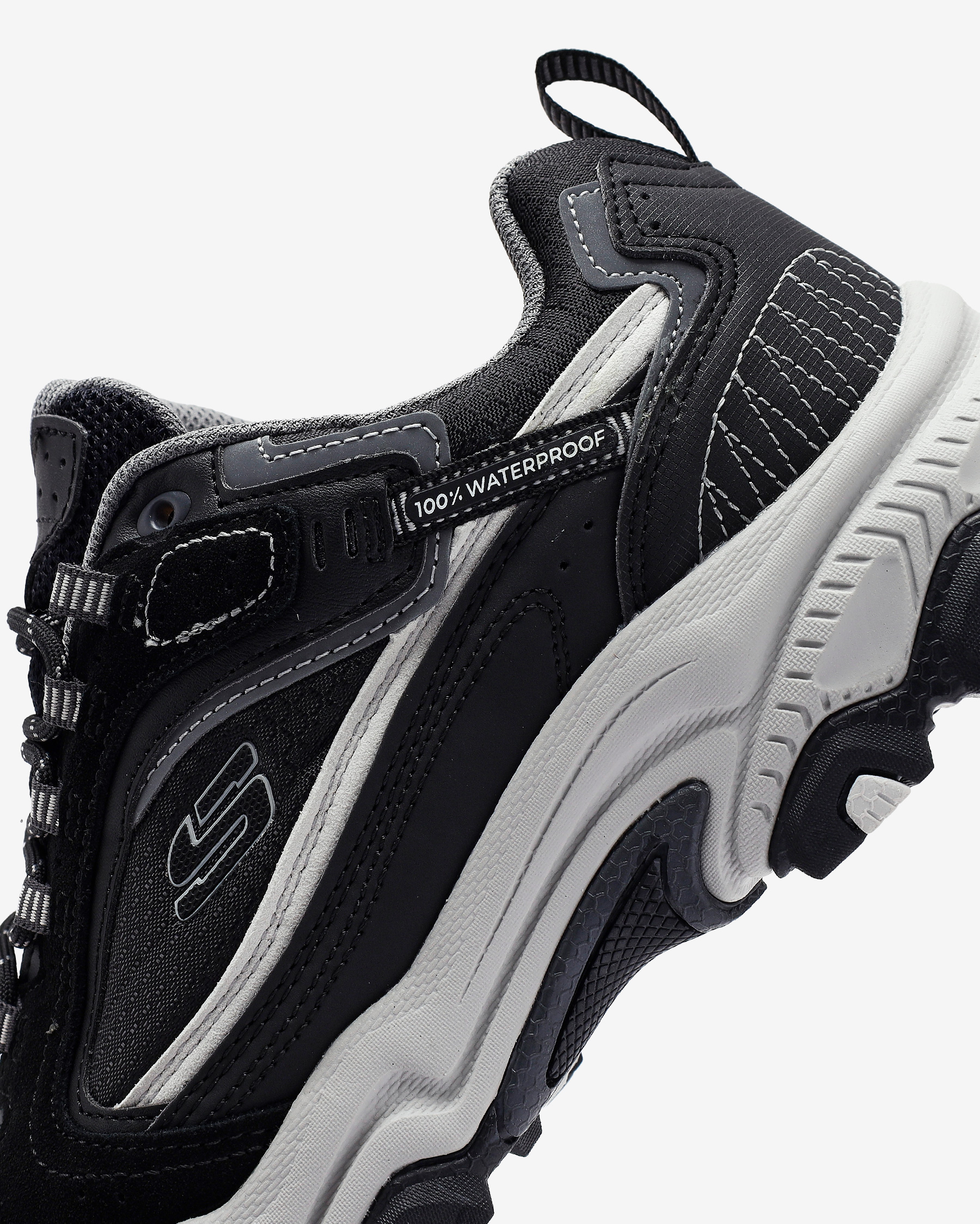 Skechers Stamina At - Vintage Stitch Erkek Siyah Outdoor Ayakkabı