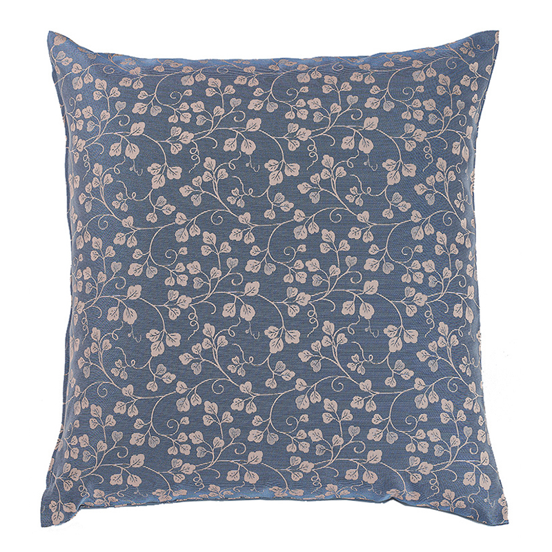 甲州織 座布団カバー 55×59cm ブルー ポリエステル100％｜布団カバー