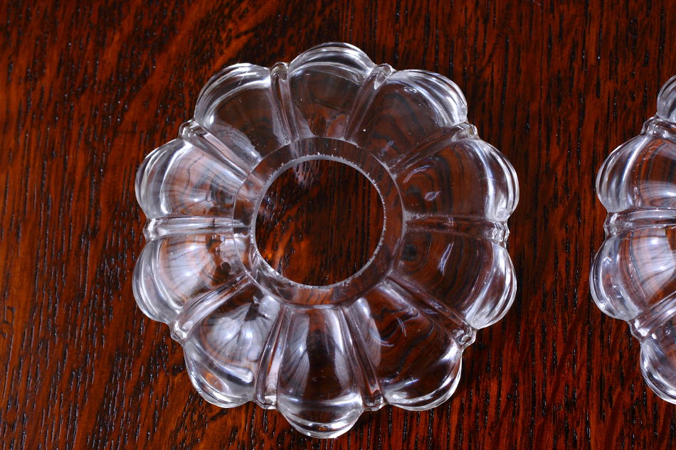 オールドバカラBACCARAT クリスタル ディッシュペンダントランプ