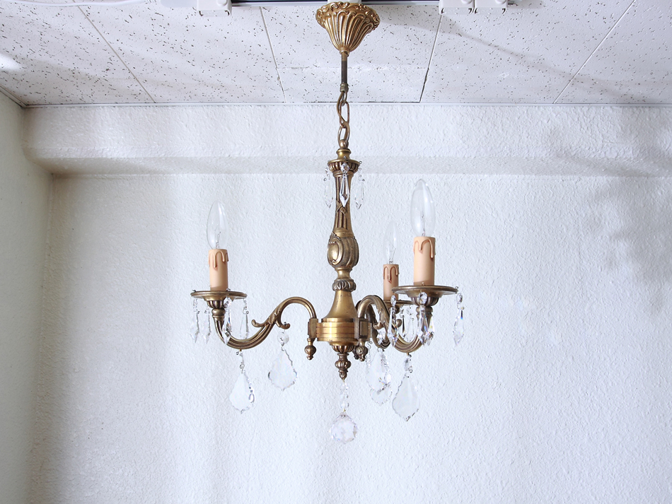 スワロフスキーSTRASS®Swarovski®Crystal アンティークシャンデリア(3