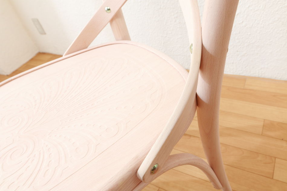 トンTON ベントウッドチェア No.150 クロスバック / ピュア