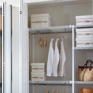 スーパーシリーズ ハンガーシェルフ W910×D460×H1587mm 【業務用