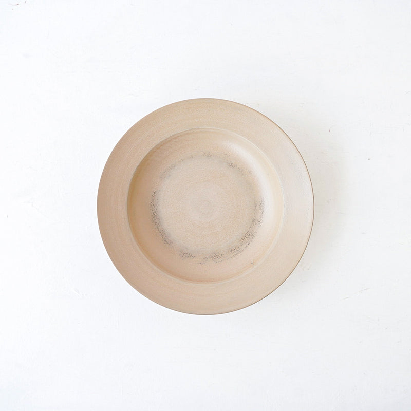 赤木明登 スープ皿 白 – 雨晴/AMAHARE