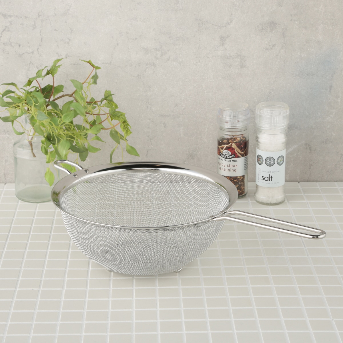 クックパル】スマート手つきザル φ21cm | ABCミッケ｜【公式】ABC