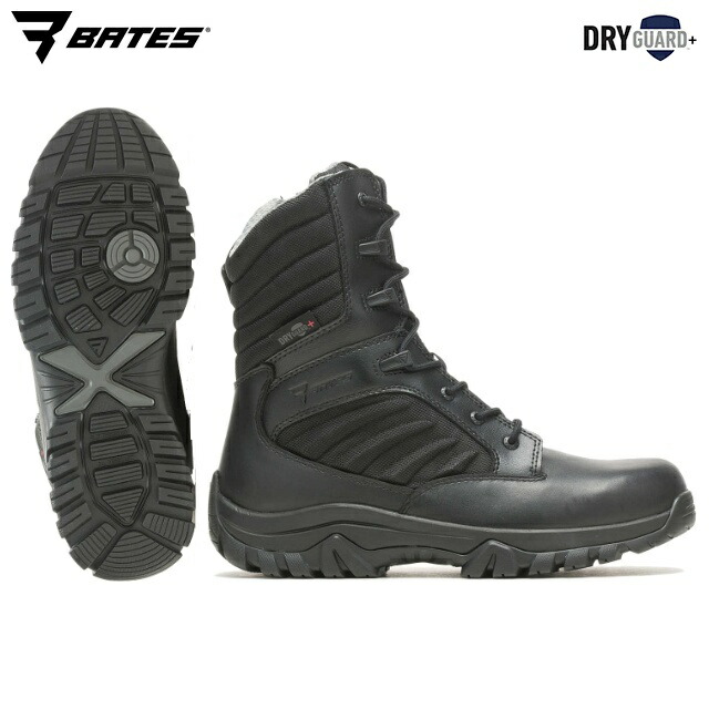 楽天市場】BATES(ベイツ)[3136] DURASHOCKS LACE-TO-TOE SIDE ZIP