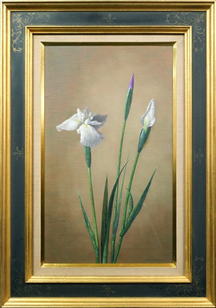 楽天市場】野崎利喜男「グラース展望（南仏）」油絵・F20号 真作保証