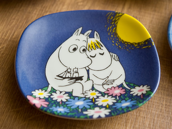 楽天市場】アラビア arabia ムーミン ミニウォールプレート 遭遇