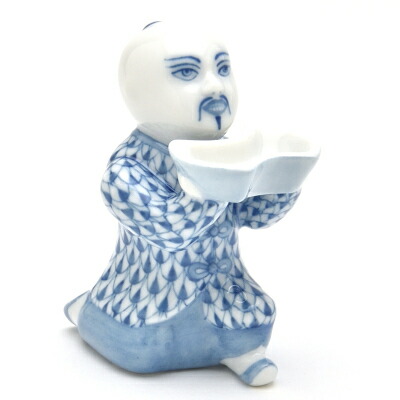 楽天市場】ヘレンド 人形置物 お給仕マンダリン(S)手描き フィギュリン