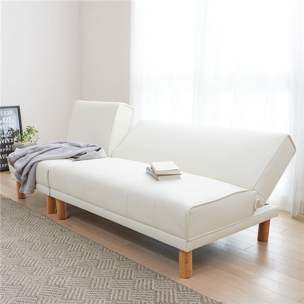 楽天市場】訳あり 送料無料 ソファベッド ソファーベッド 白 ソファ