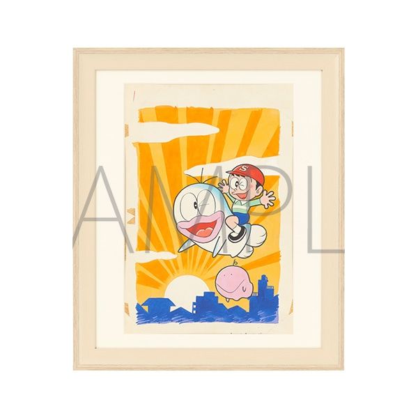 楽天市場】オバケのQ太郎 原画ポストカード 劇画・オバQ 藤子・F