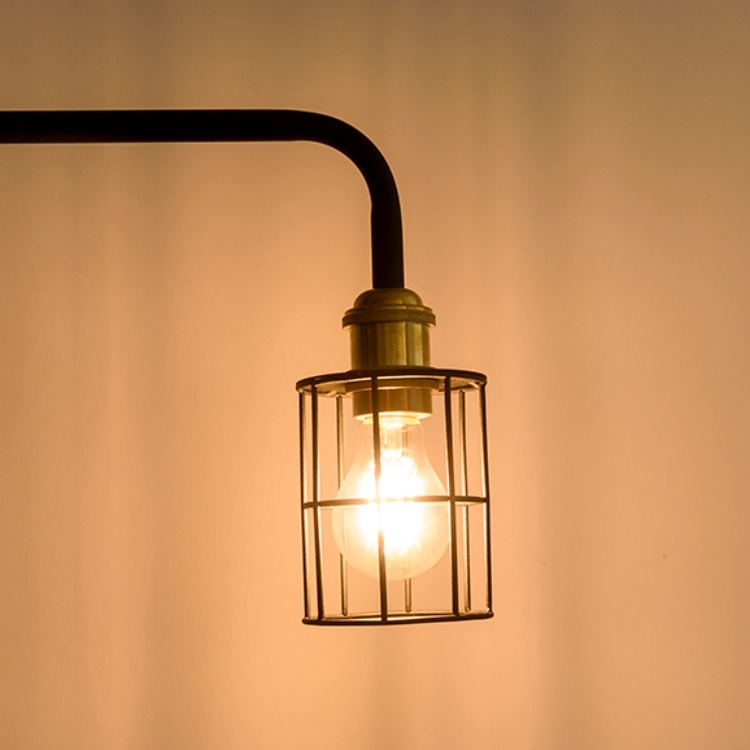 ドローアライン ワイヤーアームS / L フロアライト セット(縦つっぱり