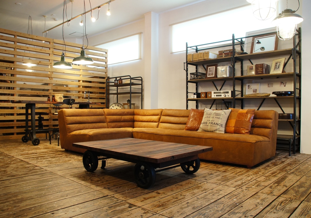 ゼファー ソファ (サイズ2人掛け) | タブ レザーワークス(tabu