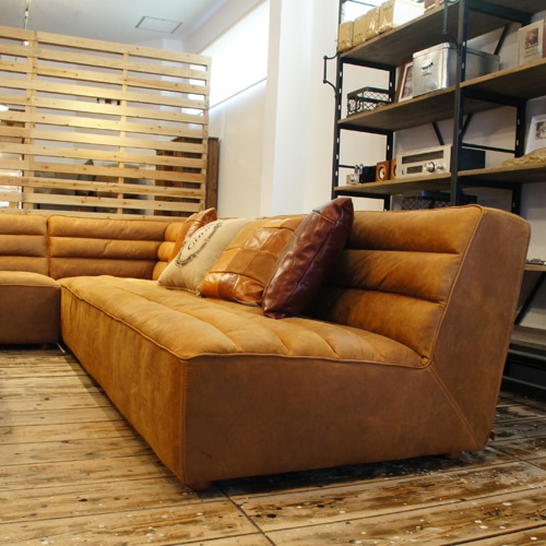 ゼファー ソファ (サイズ2人掛け) | タブ レザーワークス(tabu