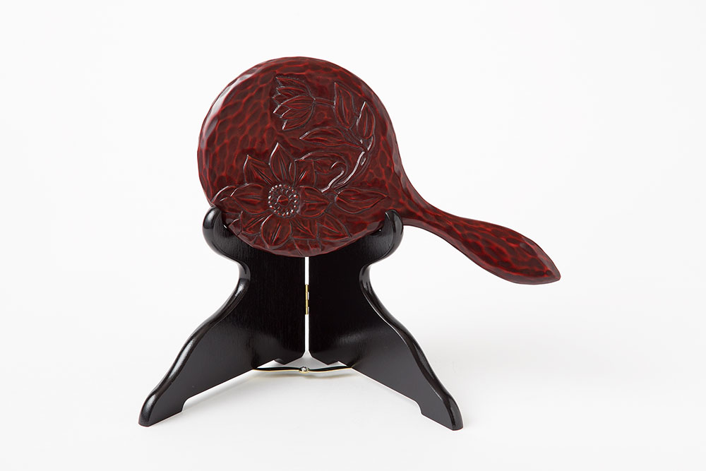 鎌倉彫の乙女鏡（全長25cm） | 鎌倉彫陽雅堂 公式オンラインショップ