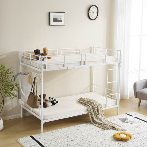 BTM 【EN747認証済み】2段ベッド 二段ベッド パイプ 二段ベッド