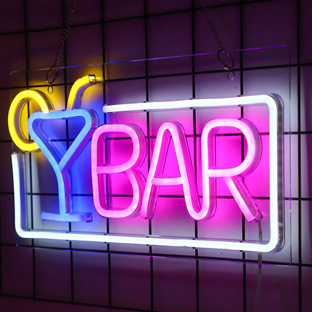 ネオンライト ネオンサイン LED ネオン管 USB電源 ディスプレイ 壁掛け