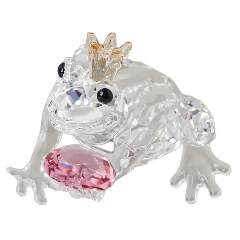 SWAROVSKI（スワロフスキー） クリスタルフィギュア カエルの王子様